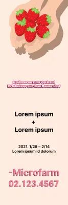 Erlebnis Erdbeerfarm Beige