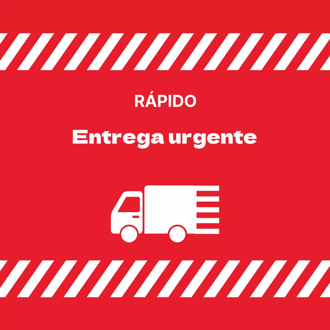 Pegatinas de entrega urgente