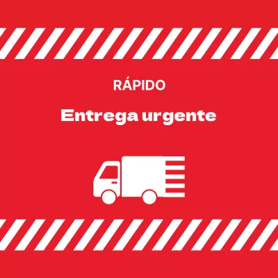 Pegatinas de entrega urgente