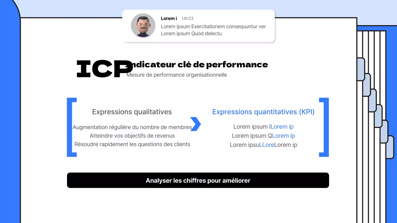 Guide du dictionnaire simple des termes de travail de Blue