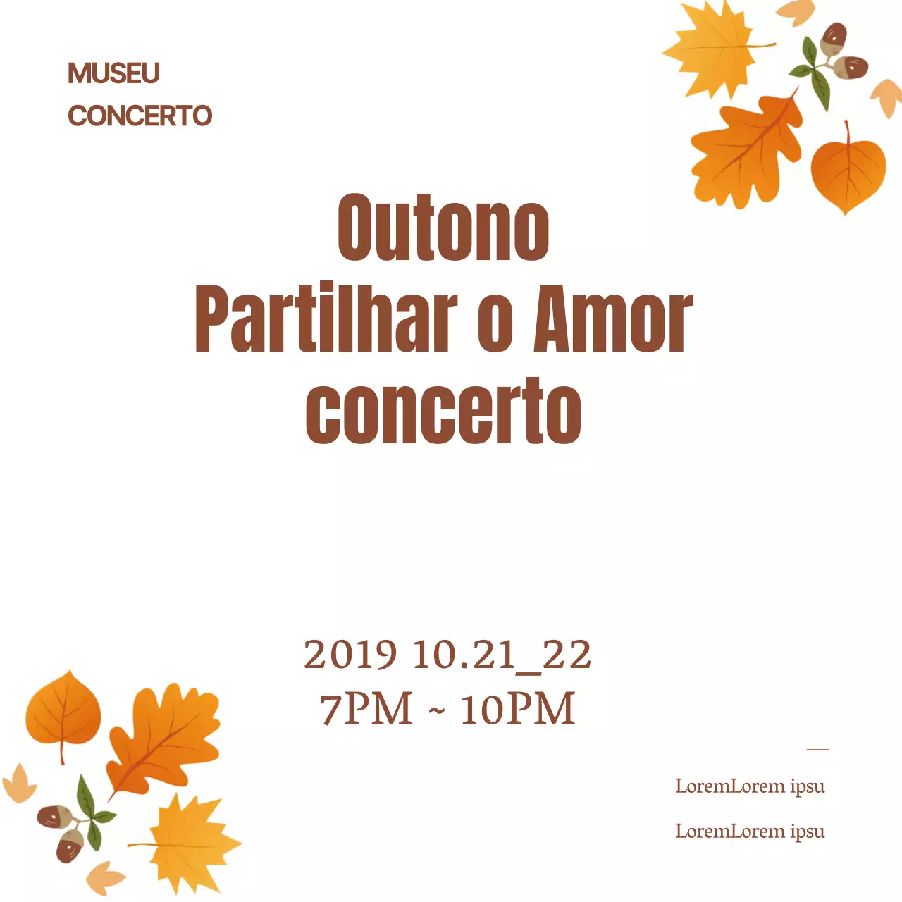 Concerto de Outono_Square Banner