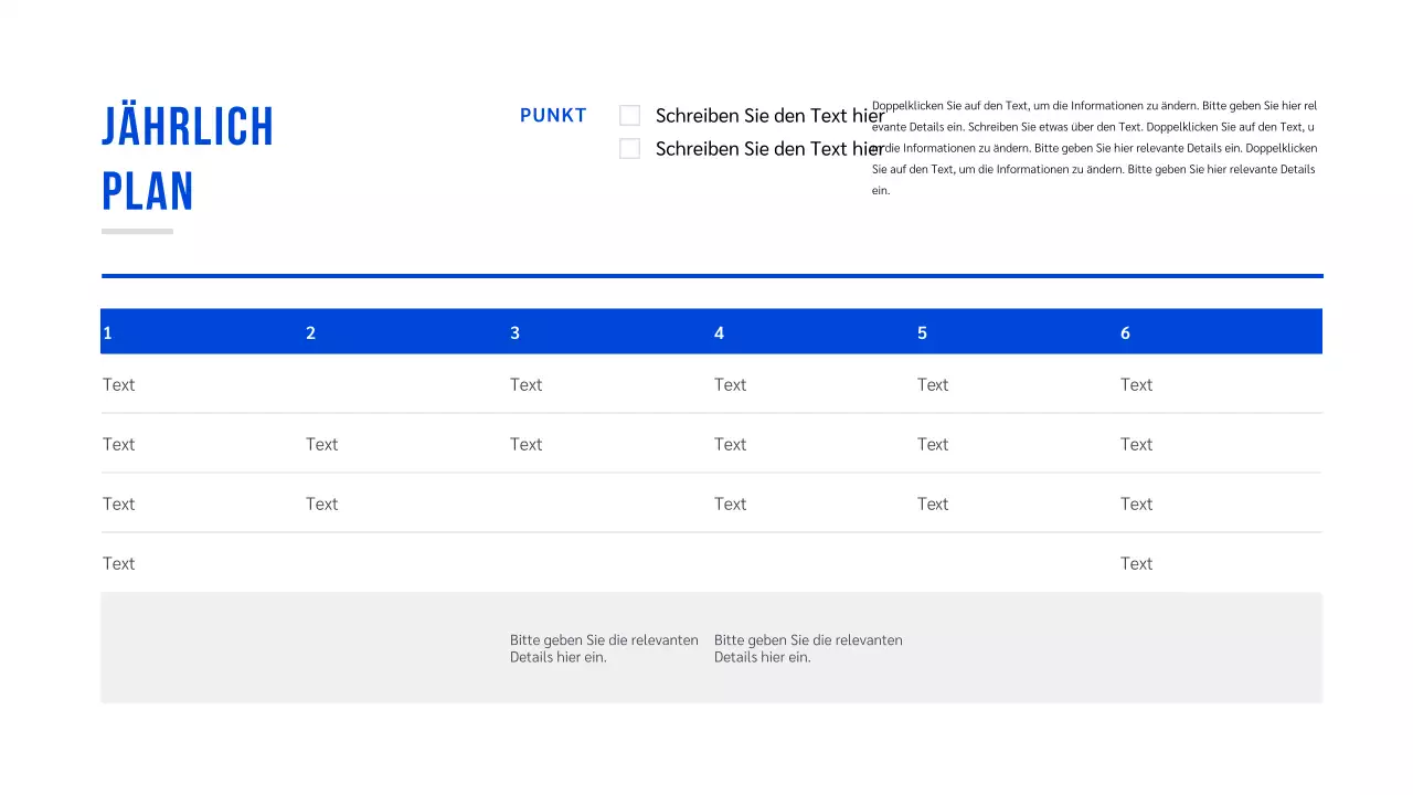 Grundlegende Präsentation
