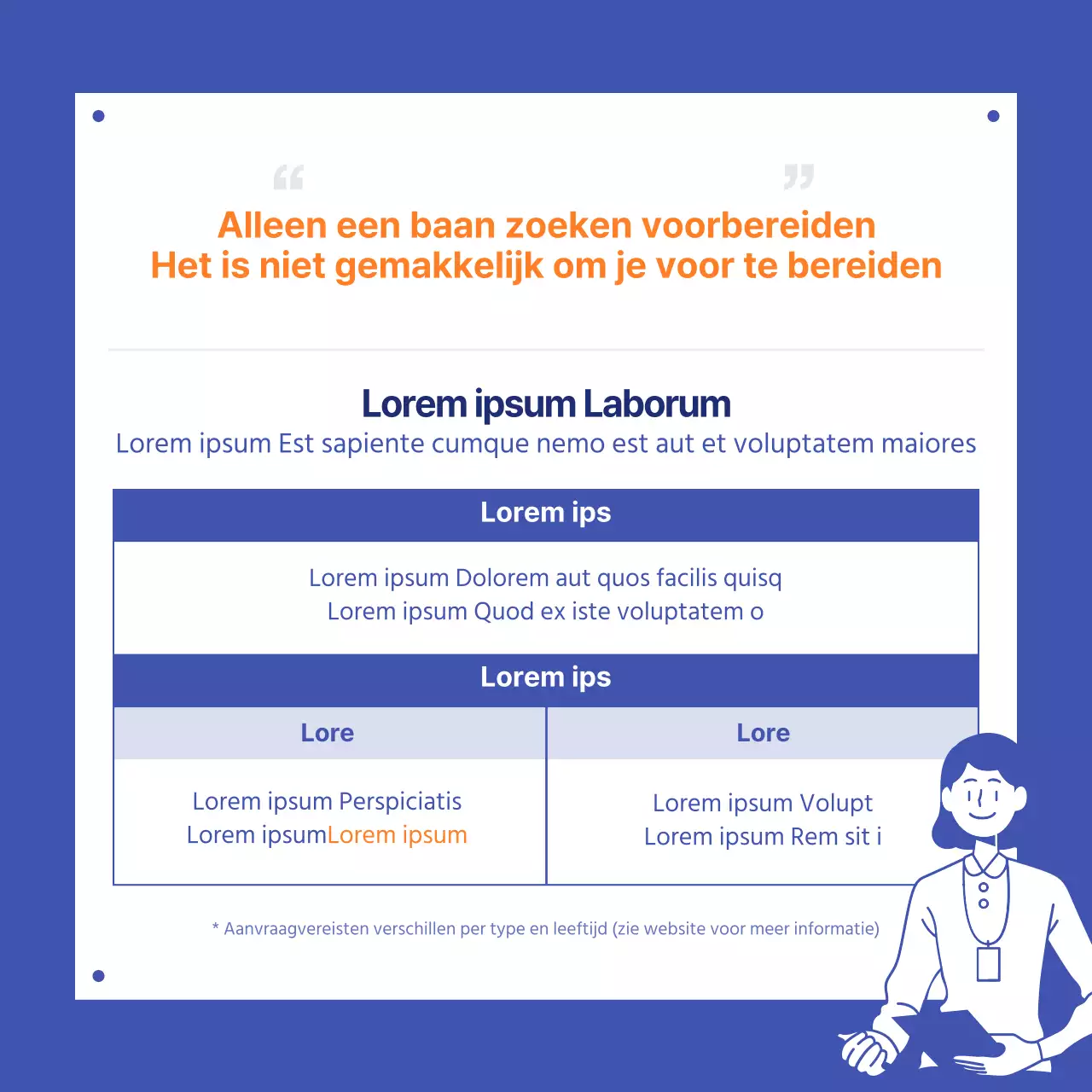 Blauw en oranje jeugdbeleid vier koningen kaart nieuws ontwerp