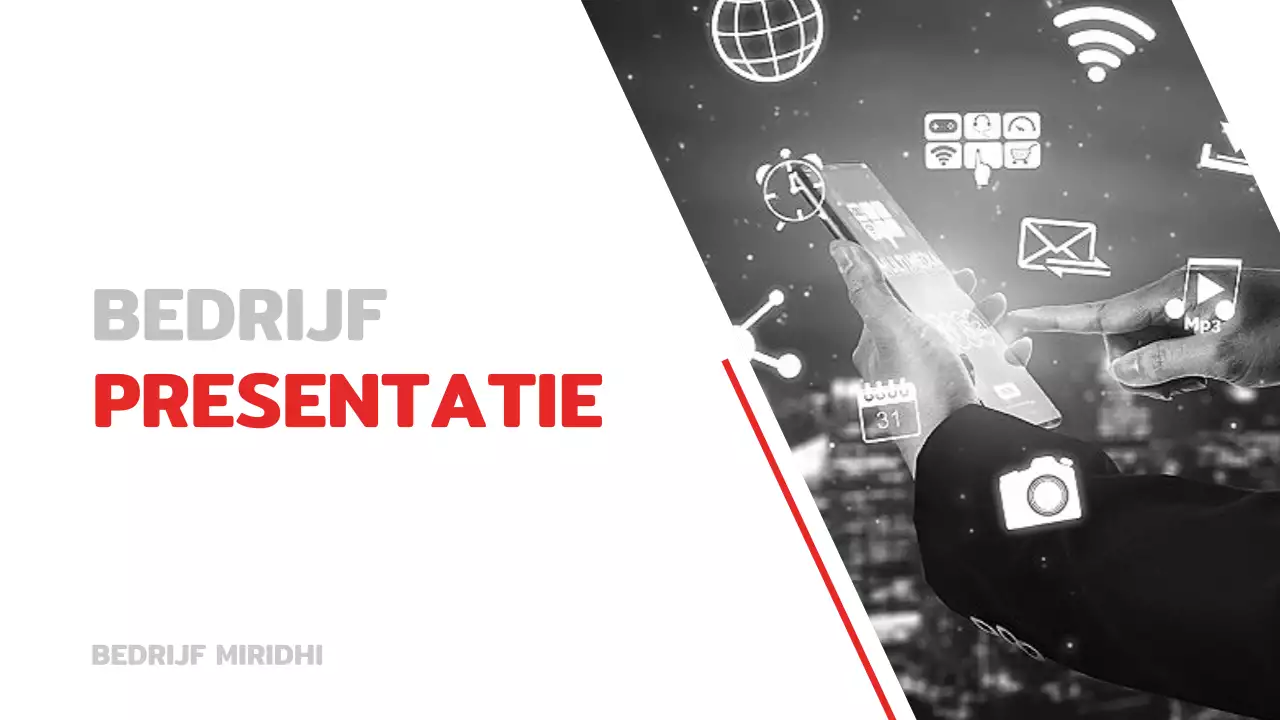 Presentatie voor zakelijke rapporten