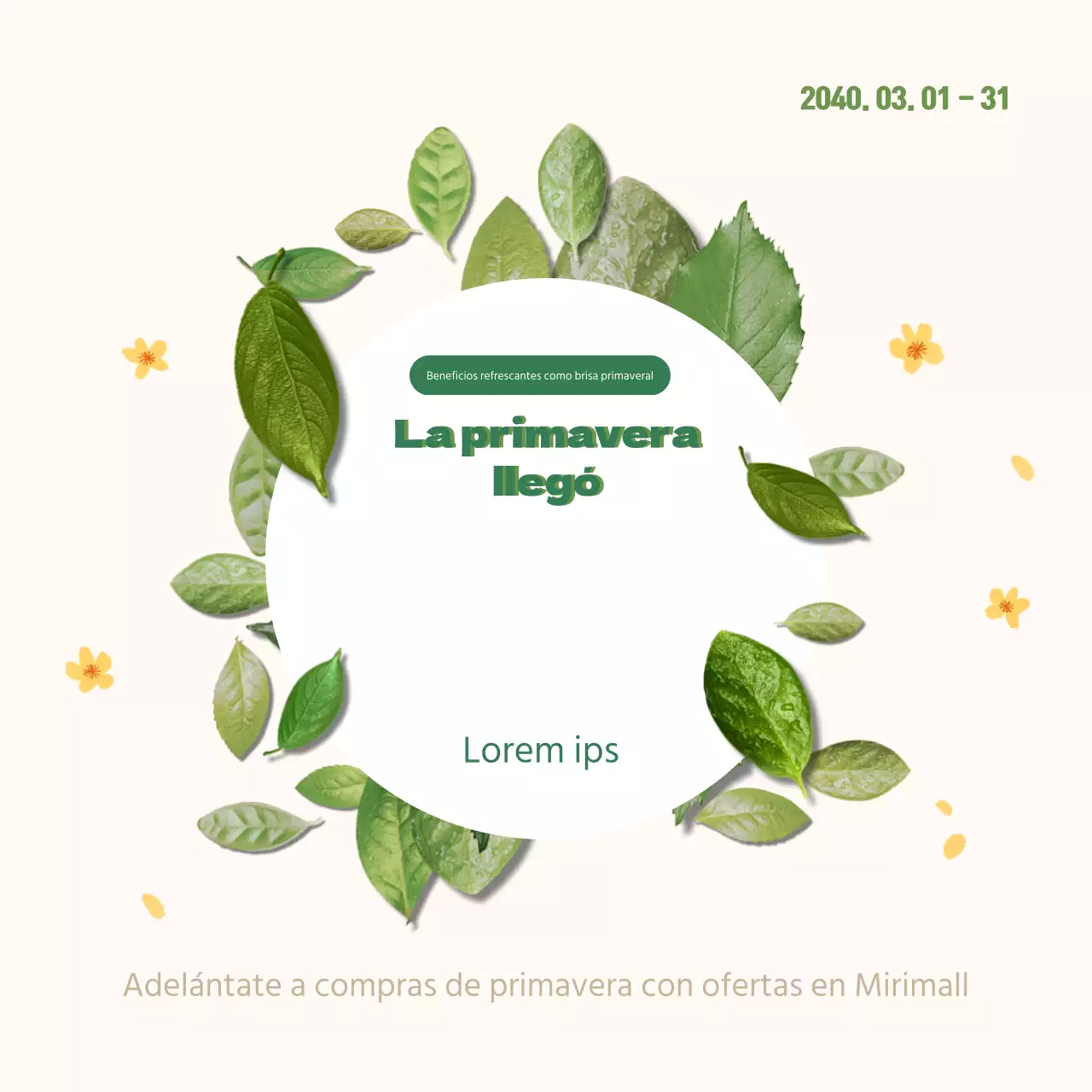 Ha llegado la primavera