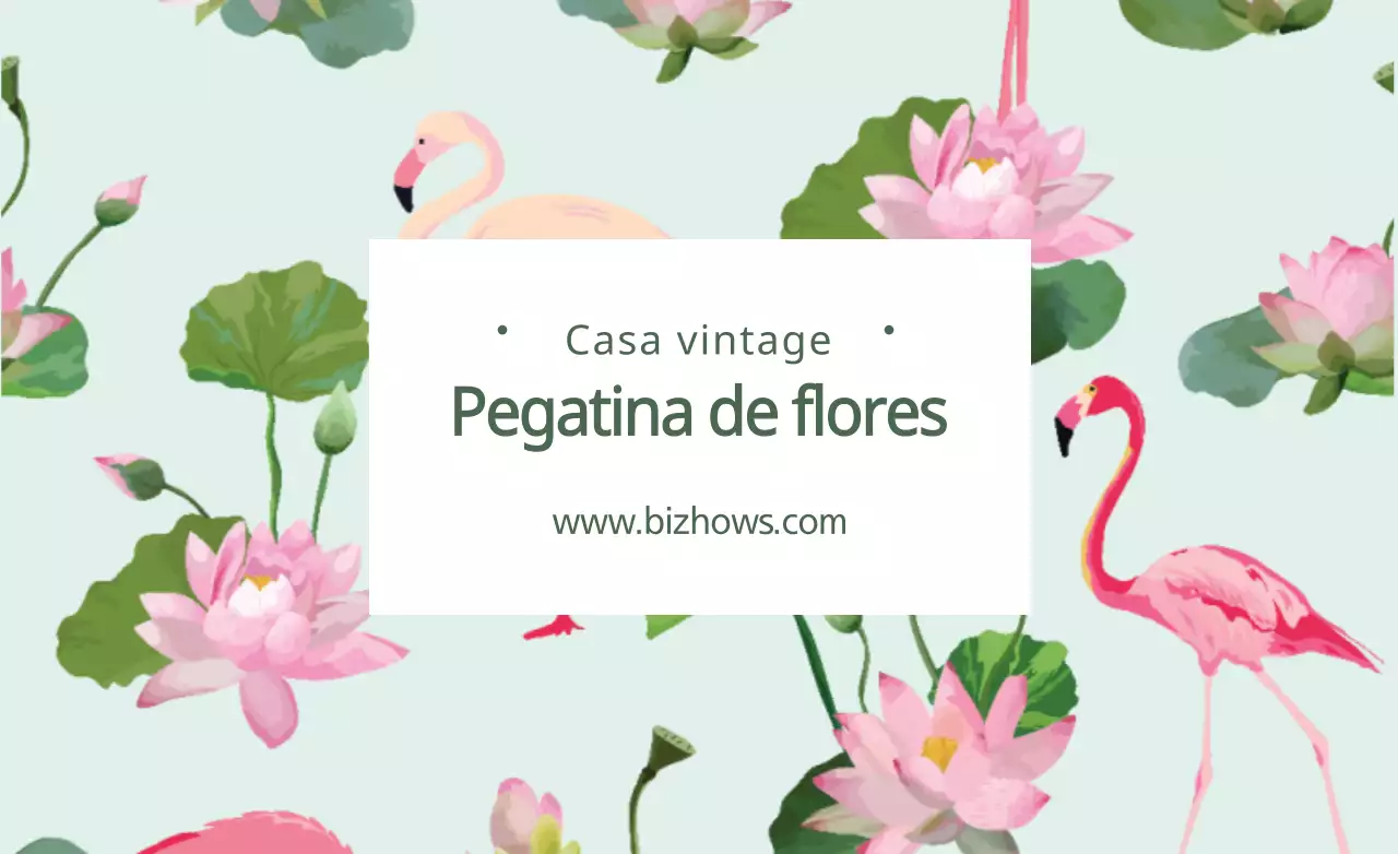 PEGATINA DE FLORES