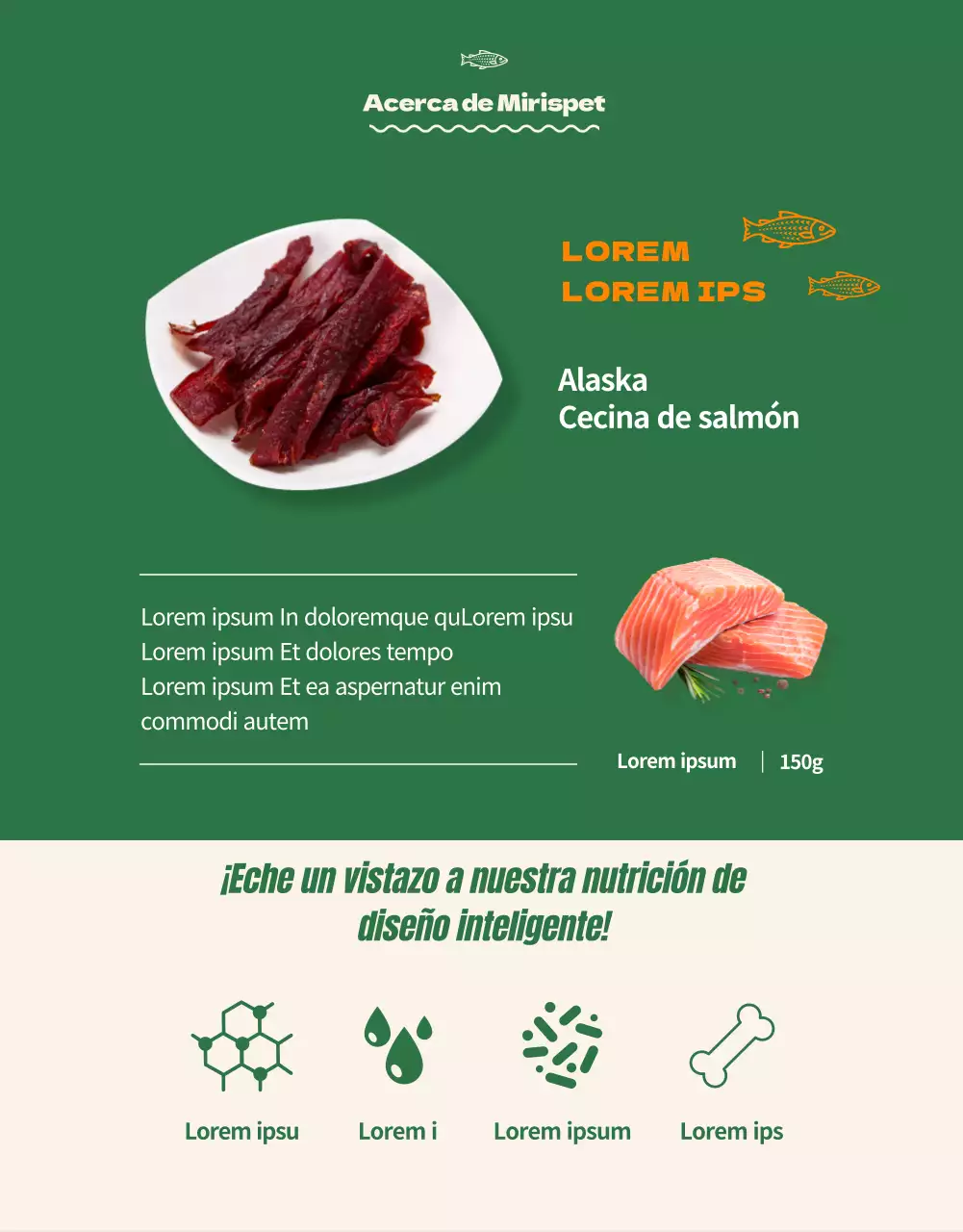 Acerca de la comida para mascotas Orange Colour Points Premium (página detallada)