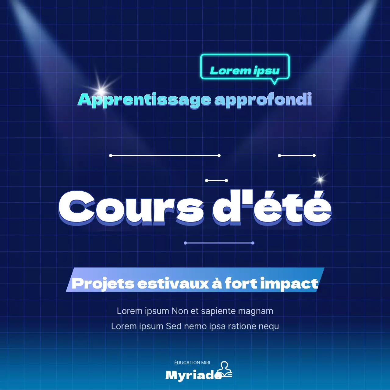 Cours d'été