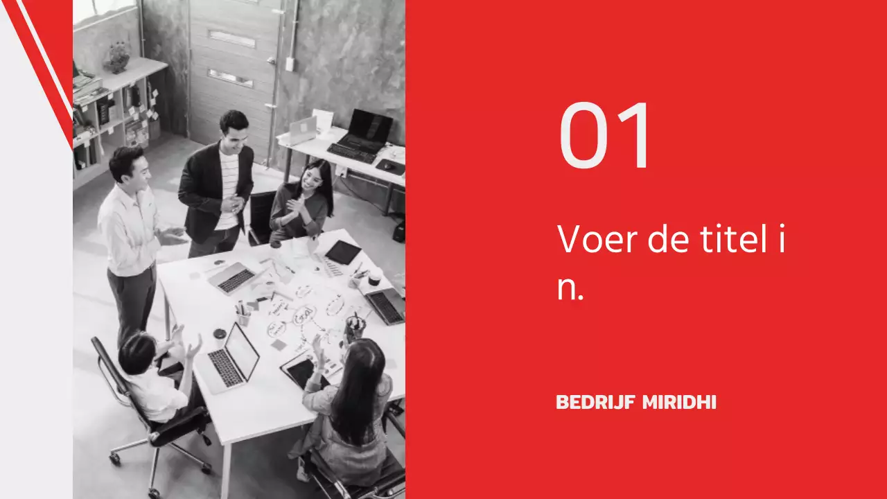 Presentatie voor zakelijke rapporten