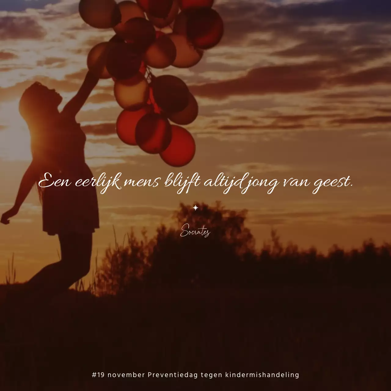 Citaten achter de foto Concept: Dag van de Kindermishandeling