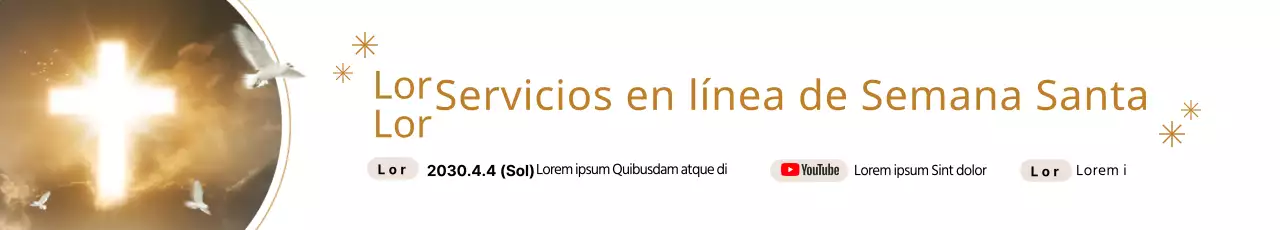 Estandarte de Pascua de la Santa Iglesia