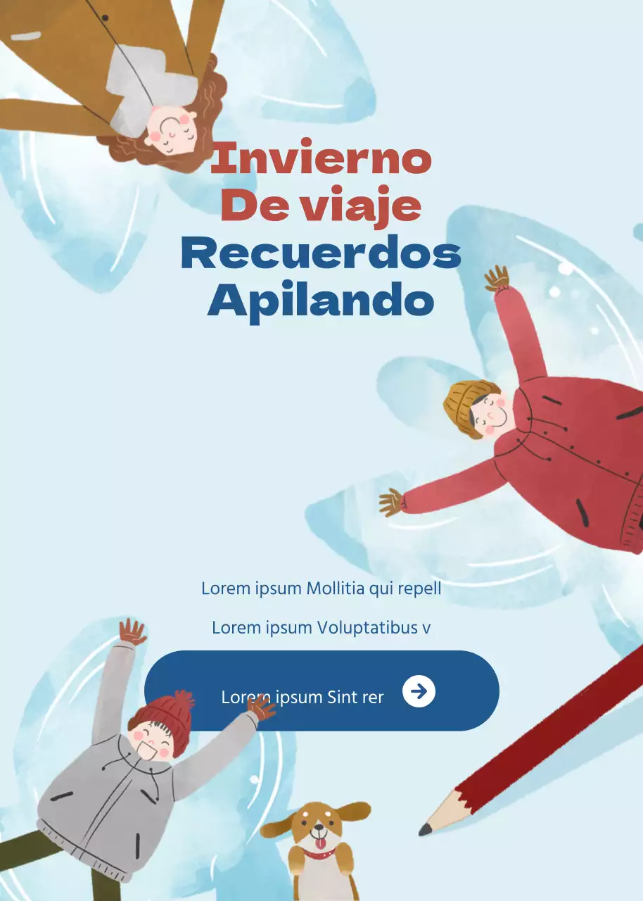 Recuerdos de viajes de invierno