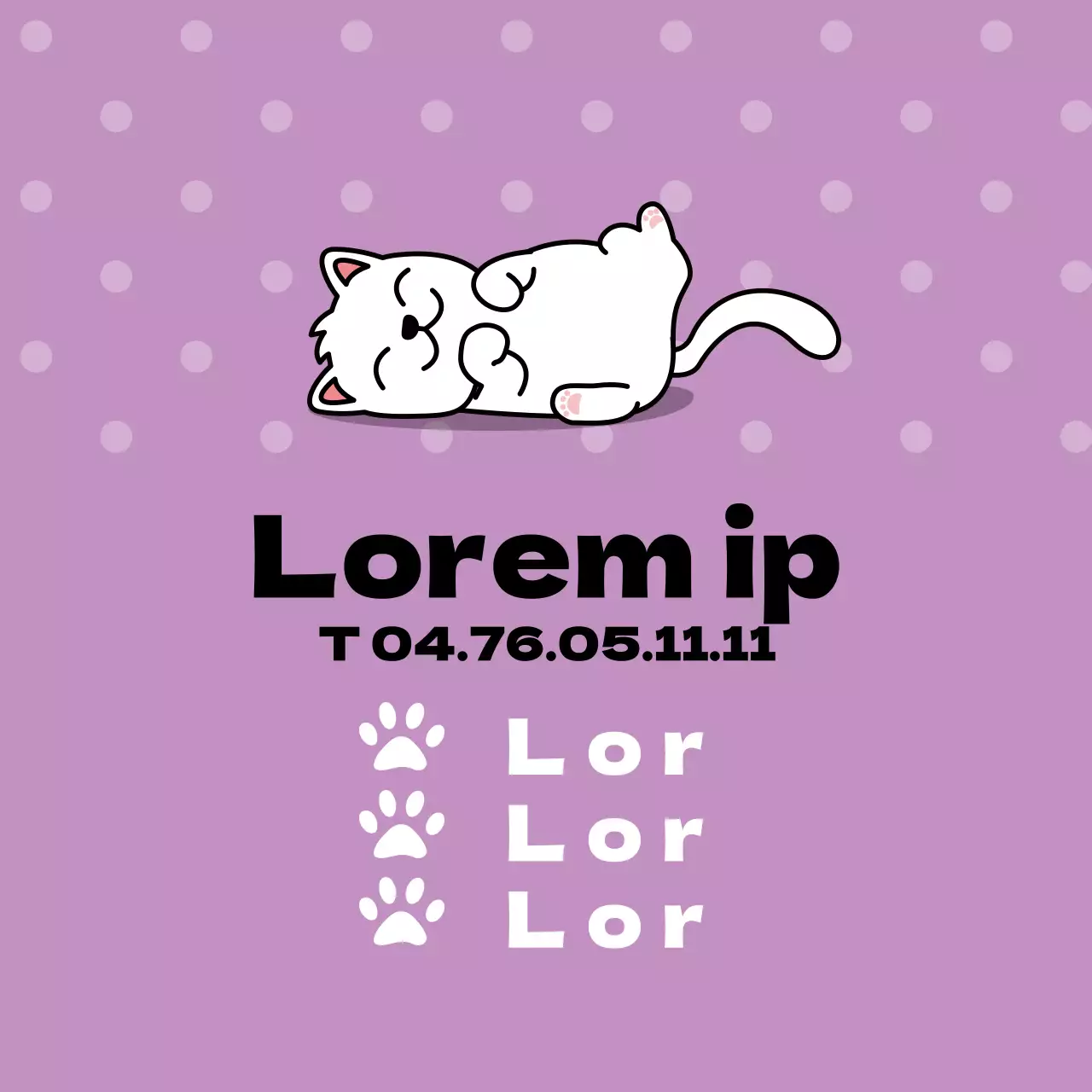 Illustration d'un personnage violet clinique vétérinaire