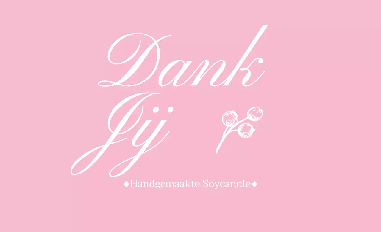 Handgemaakte Soycandle