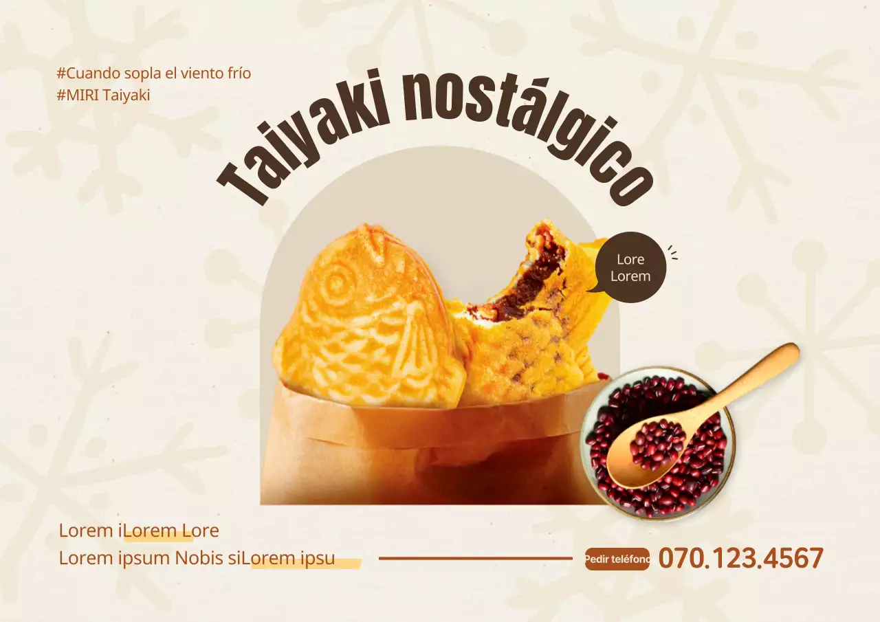 Cartel de imagen sencilla