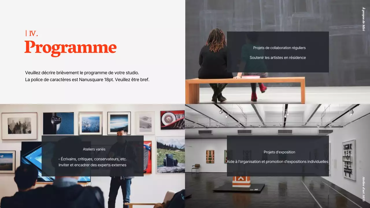 Appel à candidatures pour des artistes en résidence au Red and Black Art Studio