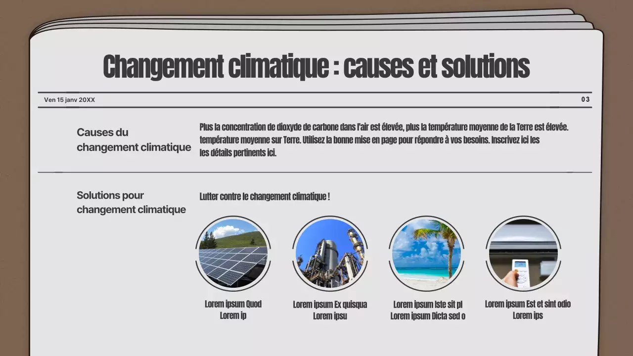 Journal environnemental des familles de l'école primaire