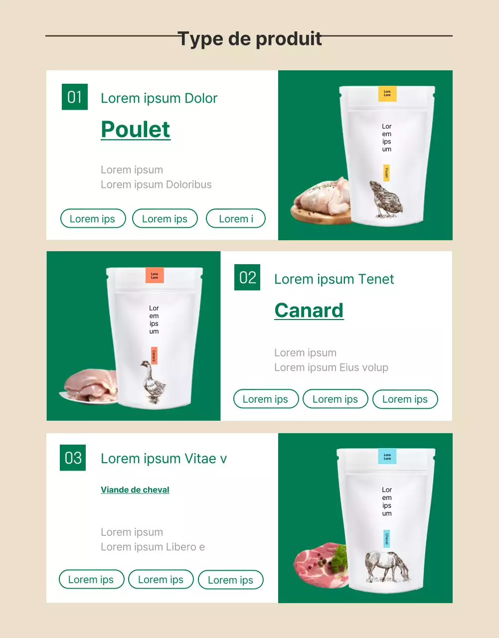 Mignonnes friandises jaunes et vertes pour animaux de compagnie