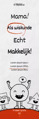 Witte en zwarte notitie concept training promotie