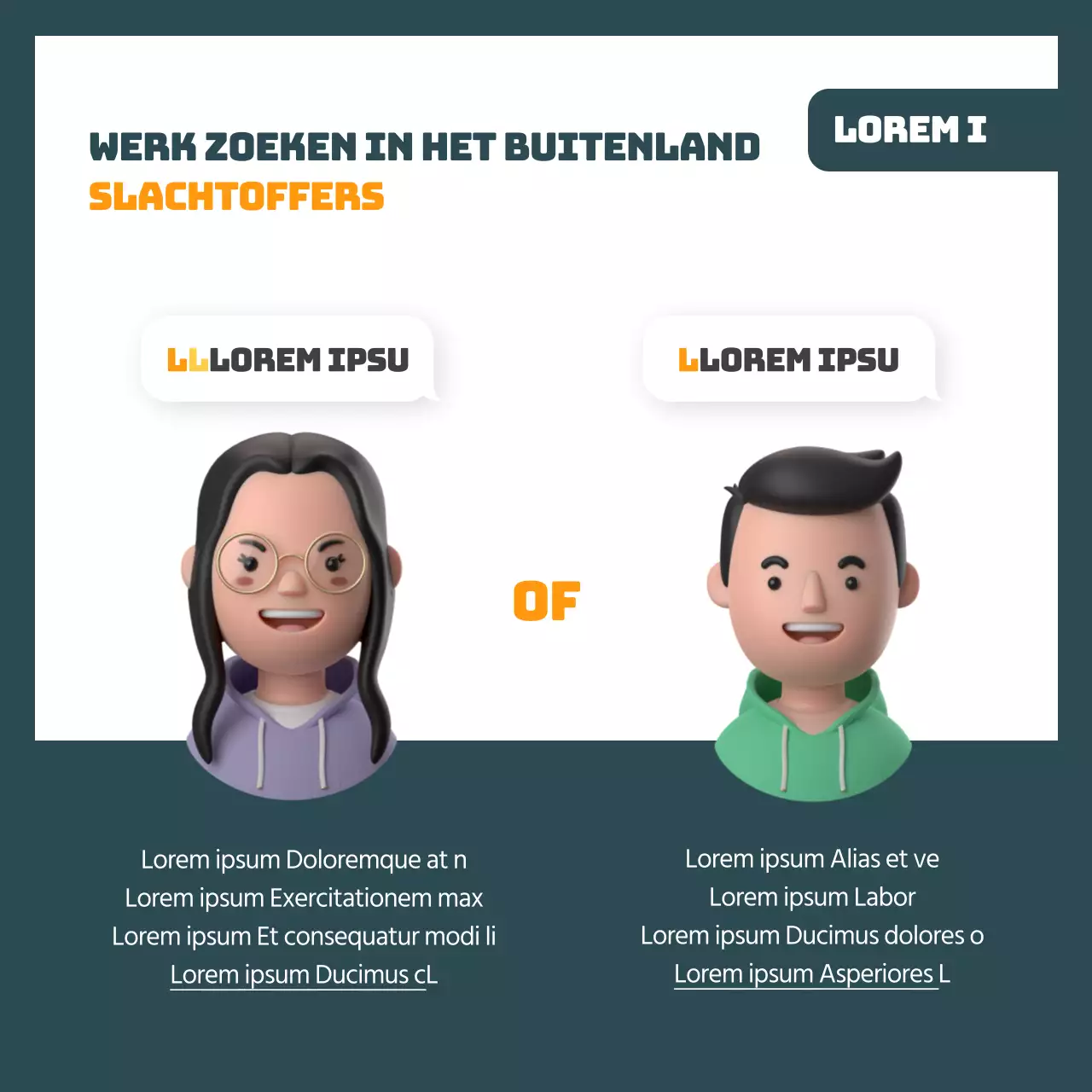 Hoe te voorkomen dat je slachtoffer wordt van overzeese thuiswerkoplichting in groen en oranje CardNews