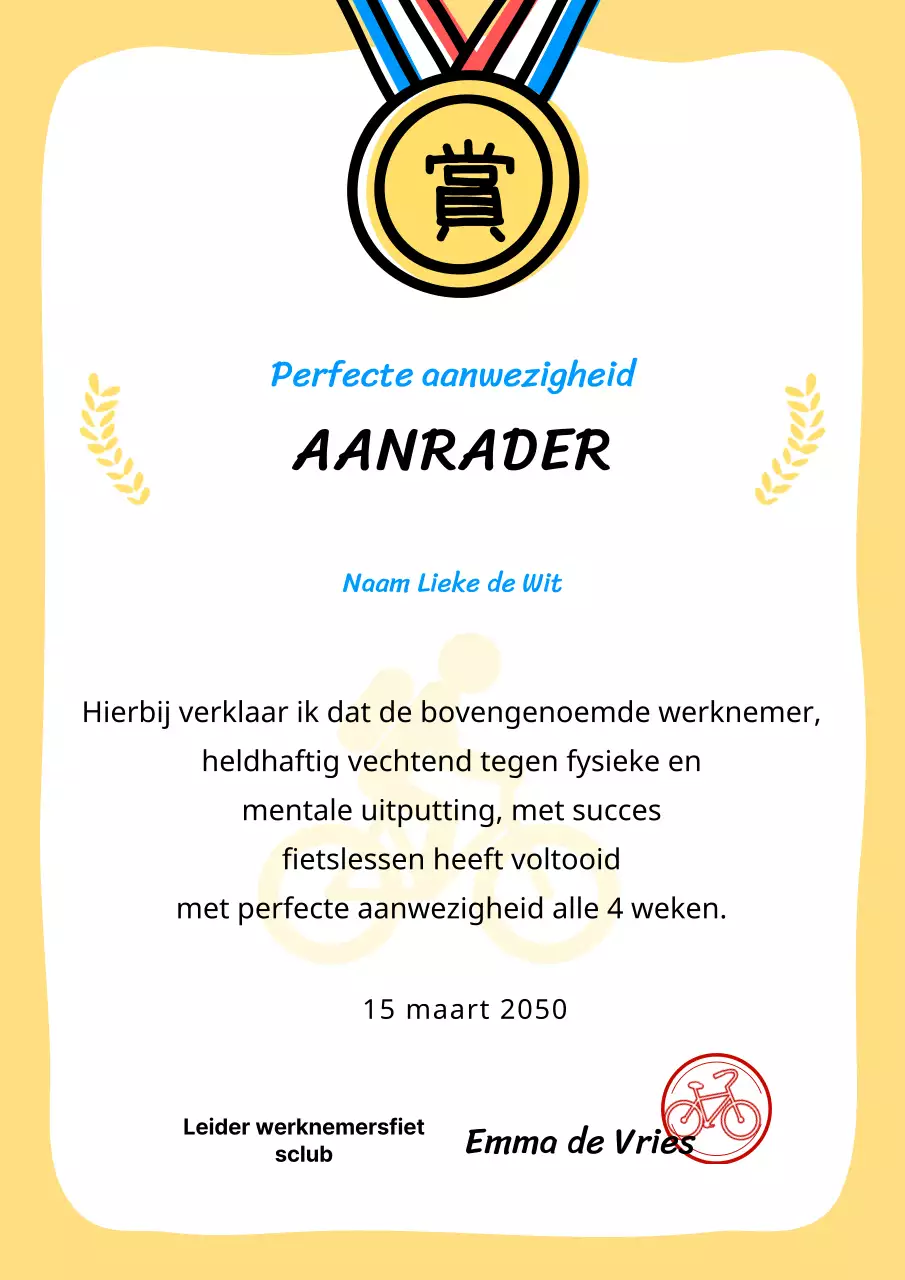 Leuke handtekeningen met documentatie