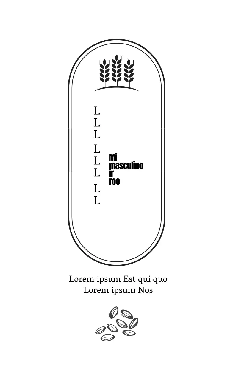 Ilustración en blanco etiquetas alimentarias tradicionales limpias