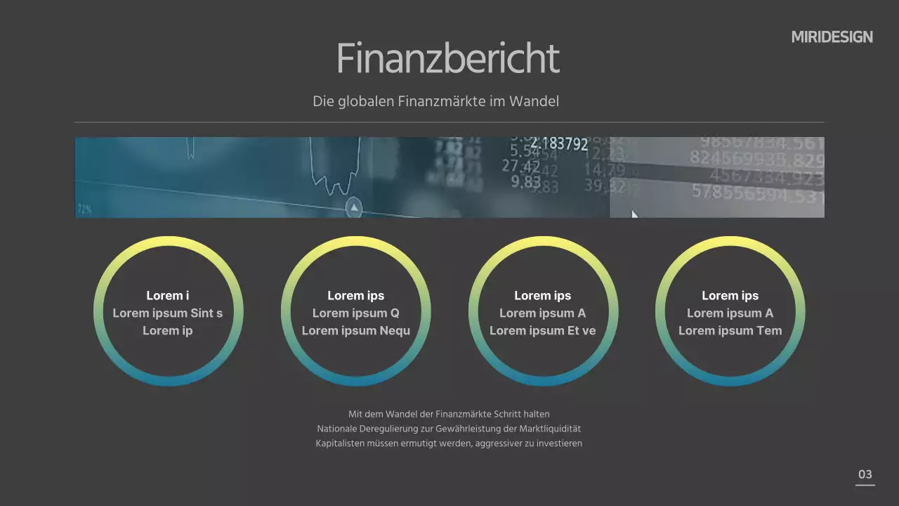 Grauer Kreis Design Vorlage