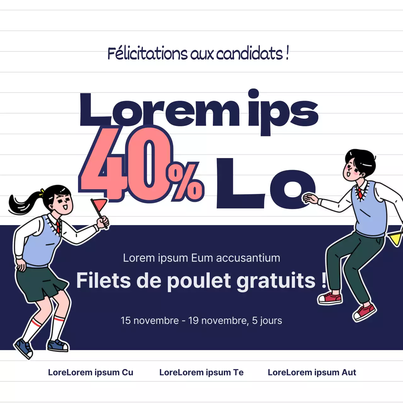 Billets d'examen à prix réduit