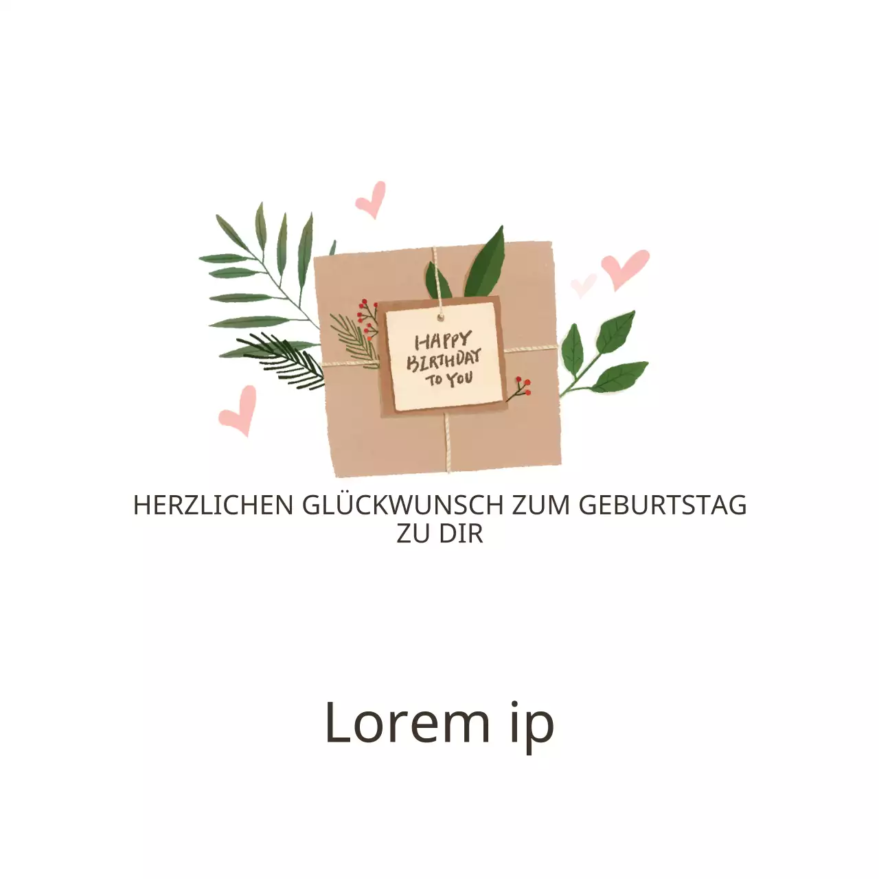 Alles Gute zum Geburtstag