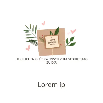 Alles Gute zum Geburtstag