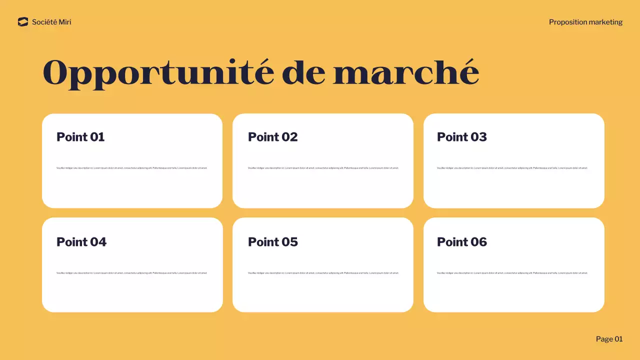 document de marketing moderne de la marine