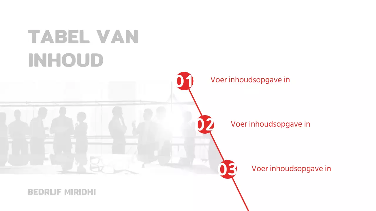 Presentatie voor zakelijke rapporten