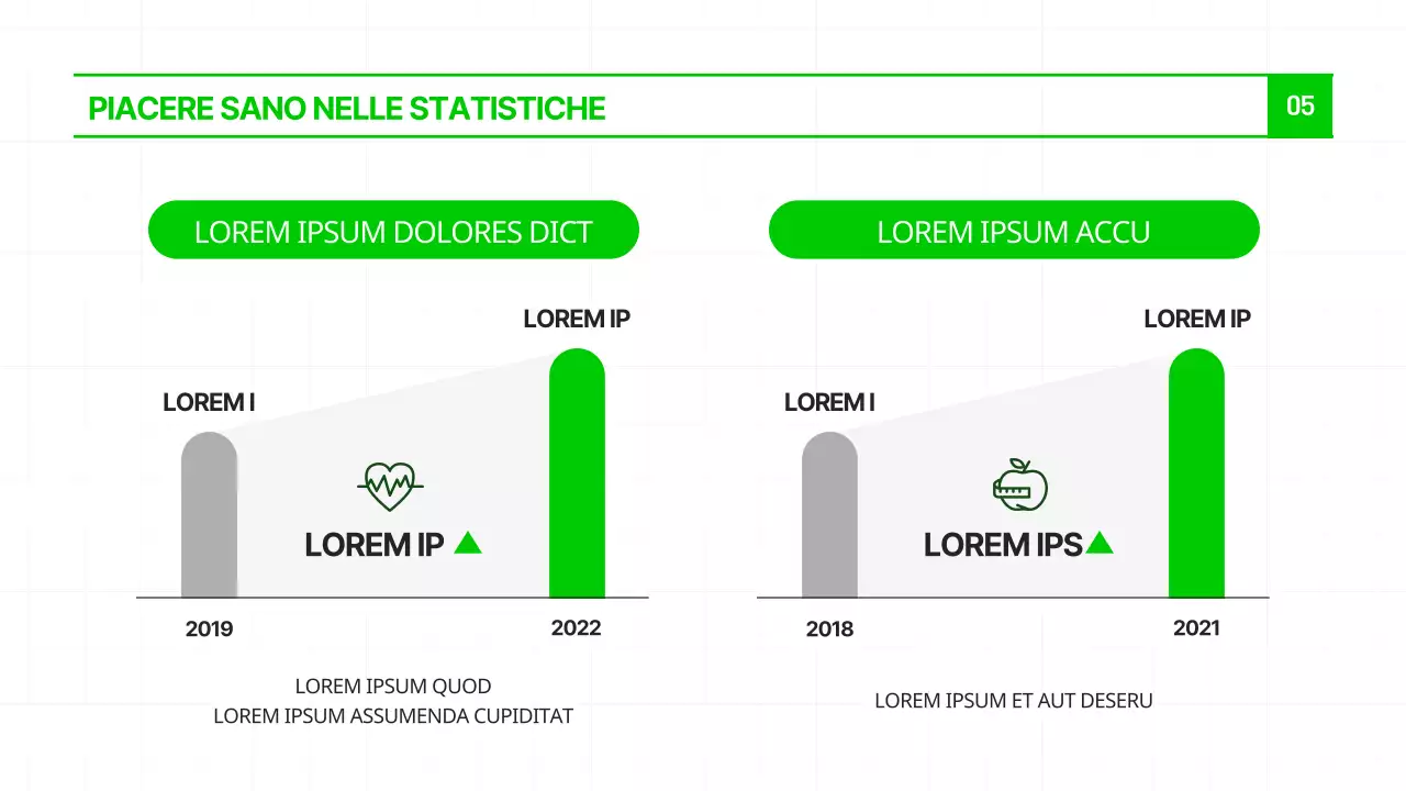 Un modello moderno che mette in mostra l'ultima tendenza dei "piaceri salutari" e dell'alimentazione sana nei colori chartreuse e verde.