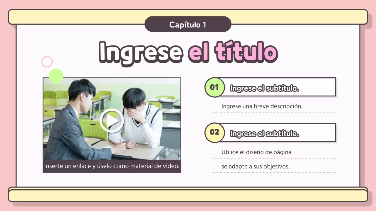 Presentación en PPT para clases de prevención de la violencia escolar