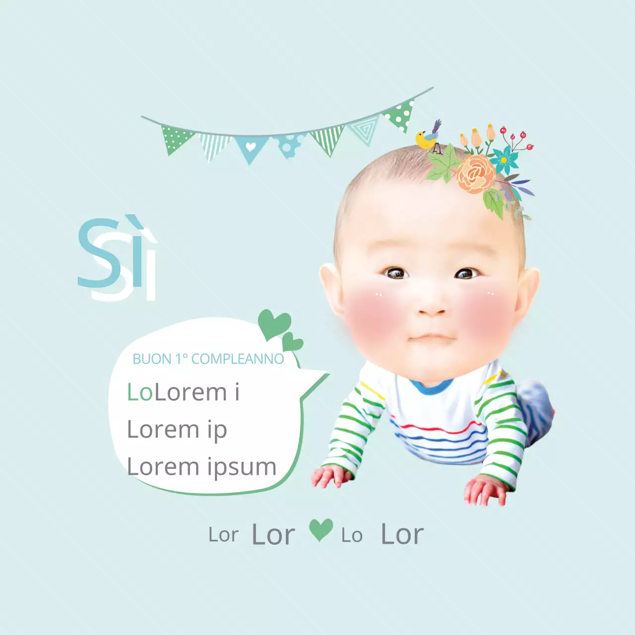 Il primo compleanno di Ye Eun Yi