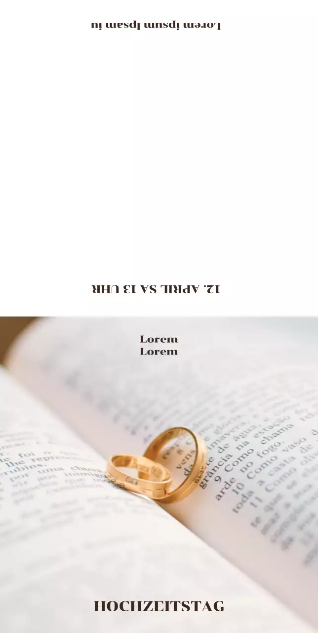 Stilvolle, saubere Hochzeitsfotografie