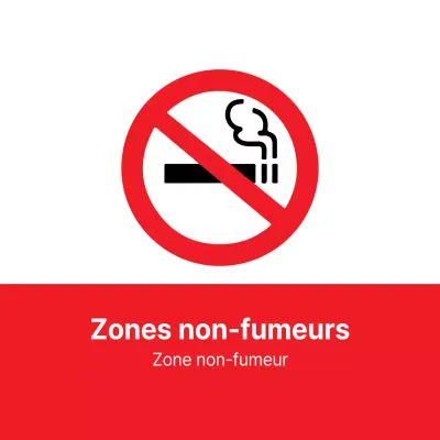 Zones non-fumeurs