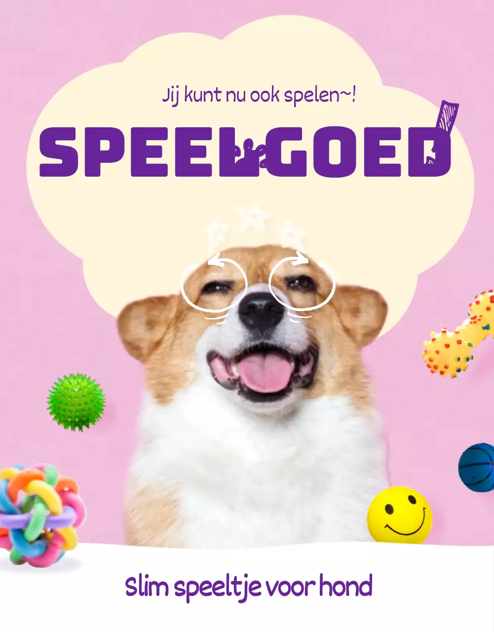 Introductie van schattige en aaibare huisdierproducten in roze (detailpagina)