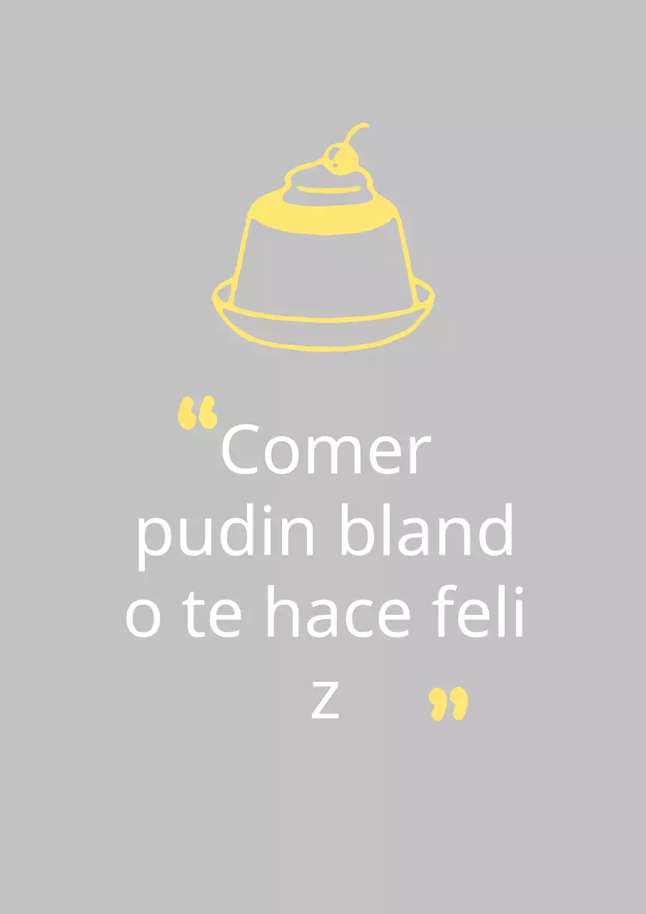 Decora tu pudin café con simpáticas ilustraciones