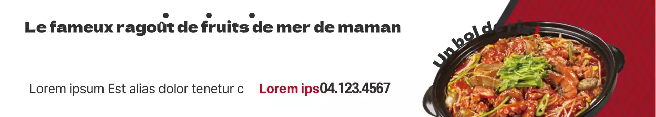 Ragoût de fruits de mer de maman_Garoposter