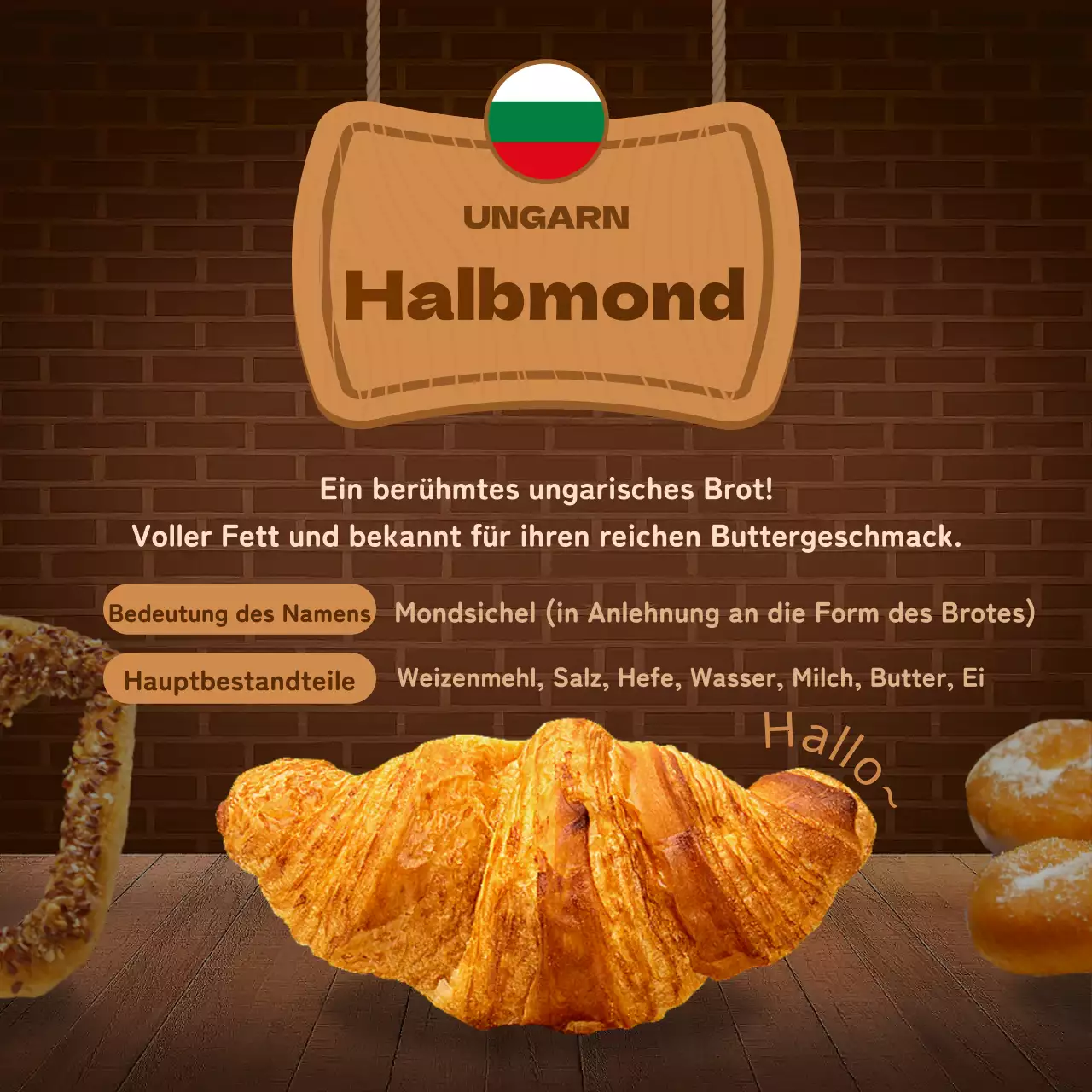 Brown's Bakery Concepts Brot-Reise um die Welt