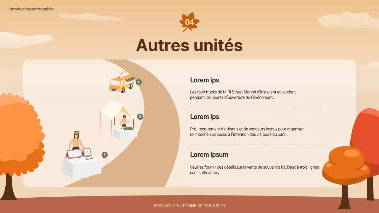 Prospectus du festival d'automne Brown and Natural