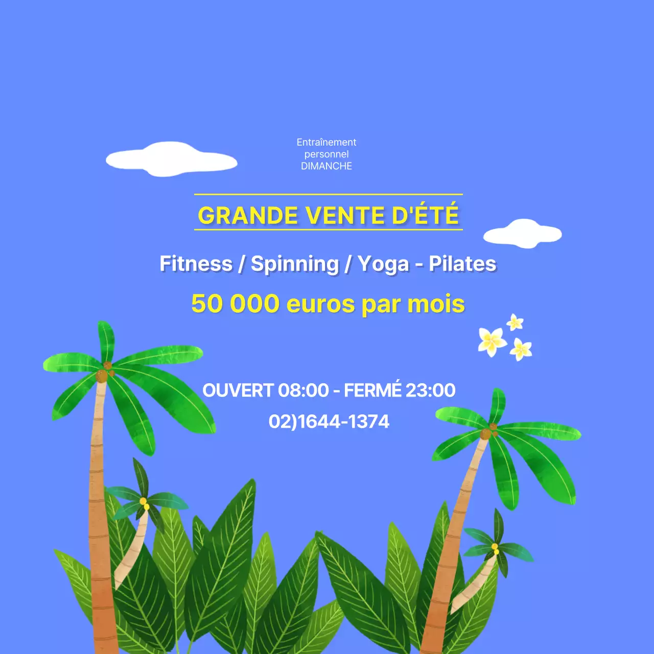 Soldes d'été Fitness