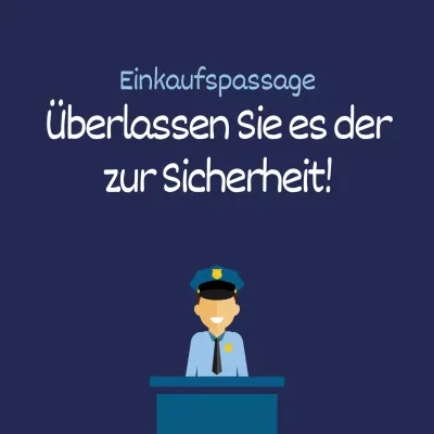 Überlassen Sie es der Sicherheit