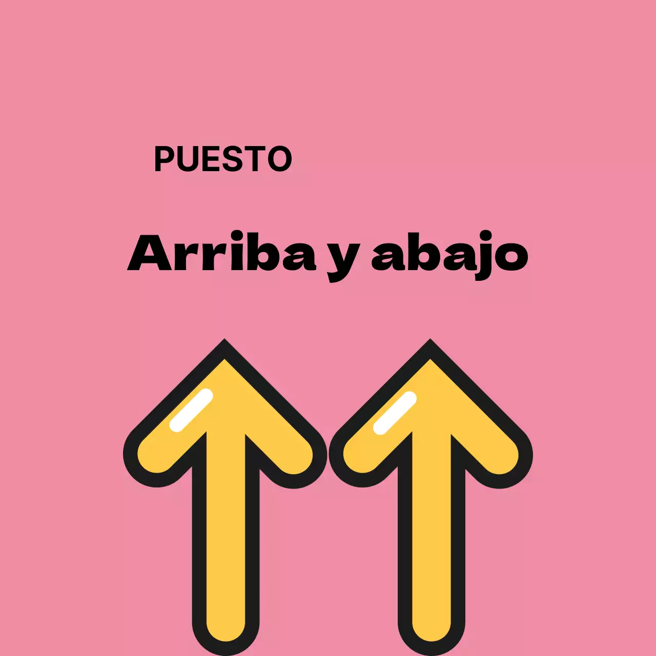 Adhesivos de precaución superior e inferior