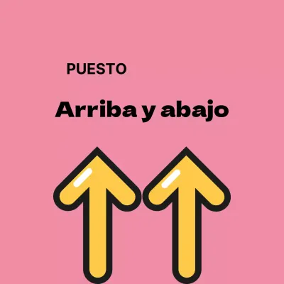 Adhesivos de precaución superior e inferior