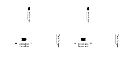 Faites la promotion de votre café avec un style de texte simple et émotionnel