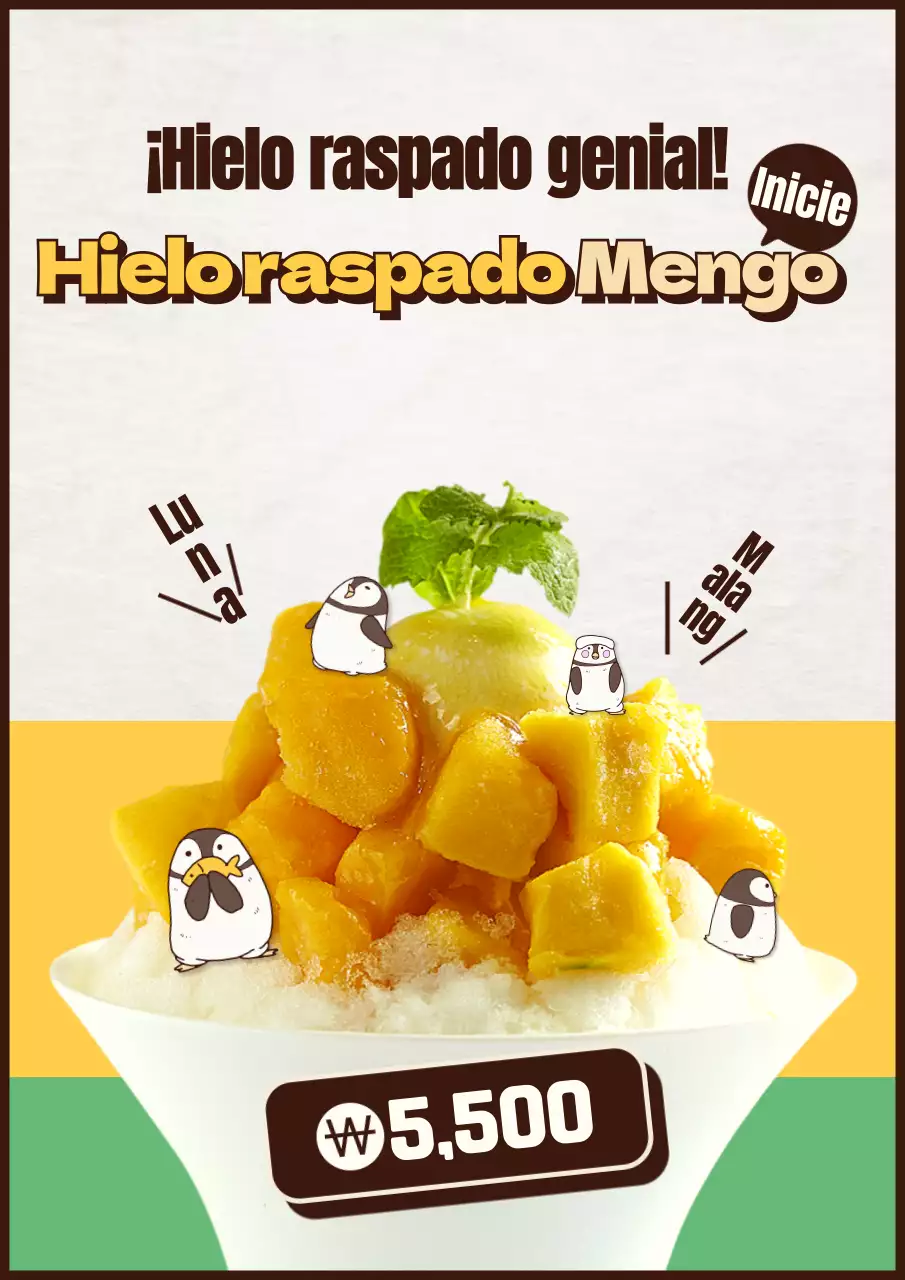Nueva carta de helados