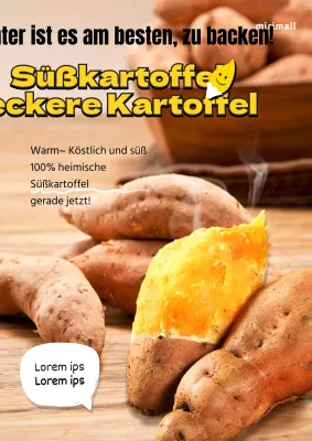 Förderung von Wintersüßkartoffeln