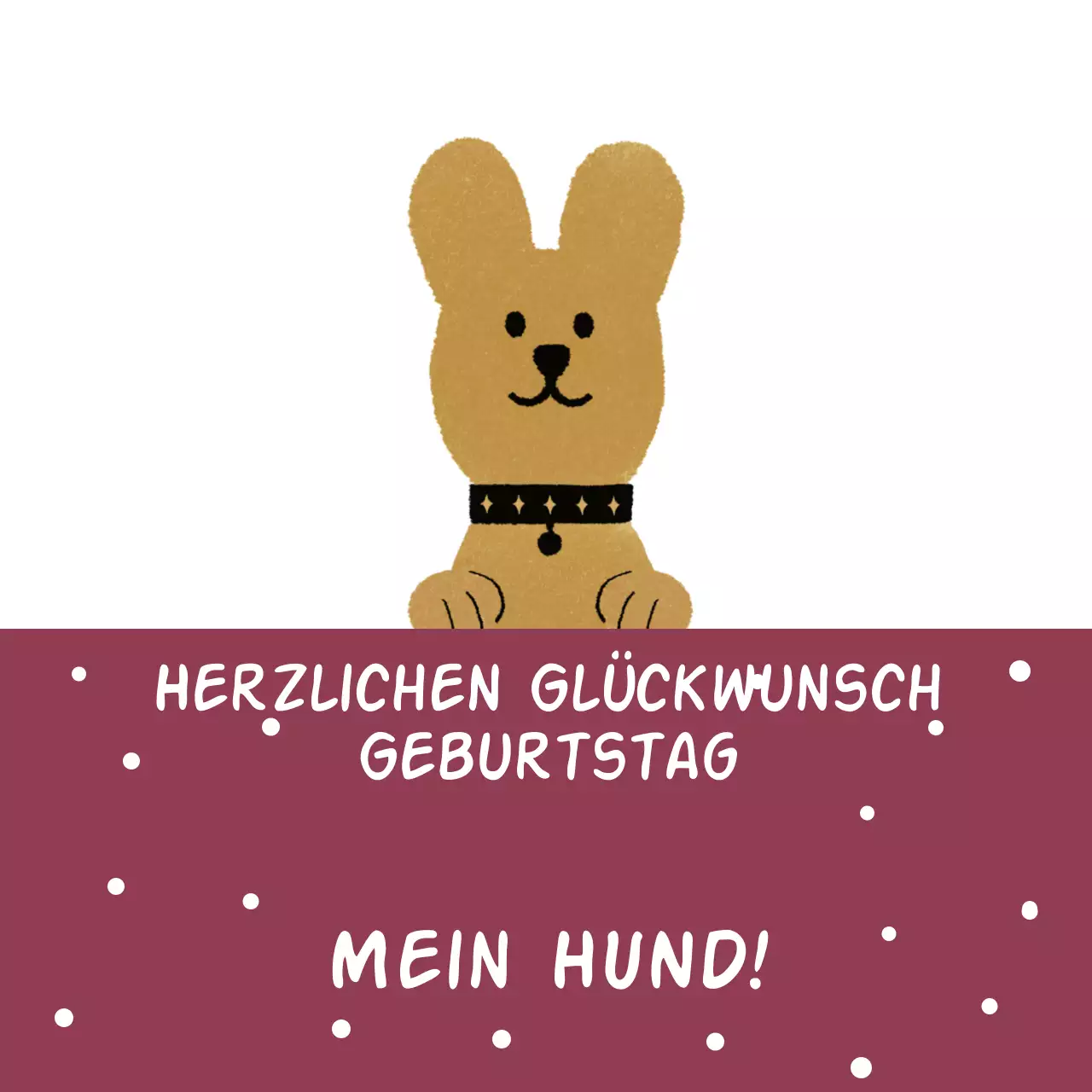 Geburtstag des Hundes